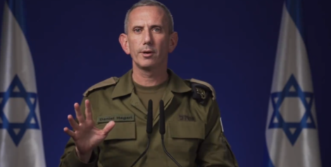 Daniel Hagari, portavoz de las Fuerzas de Defensa de Israel (FDI).