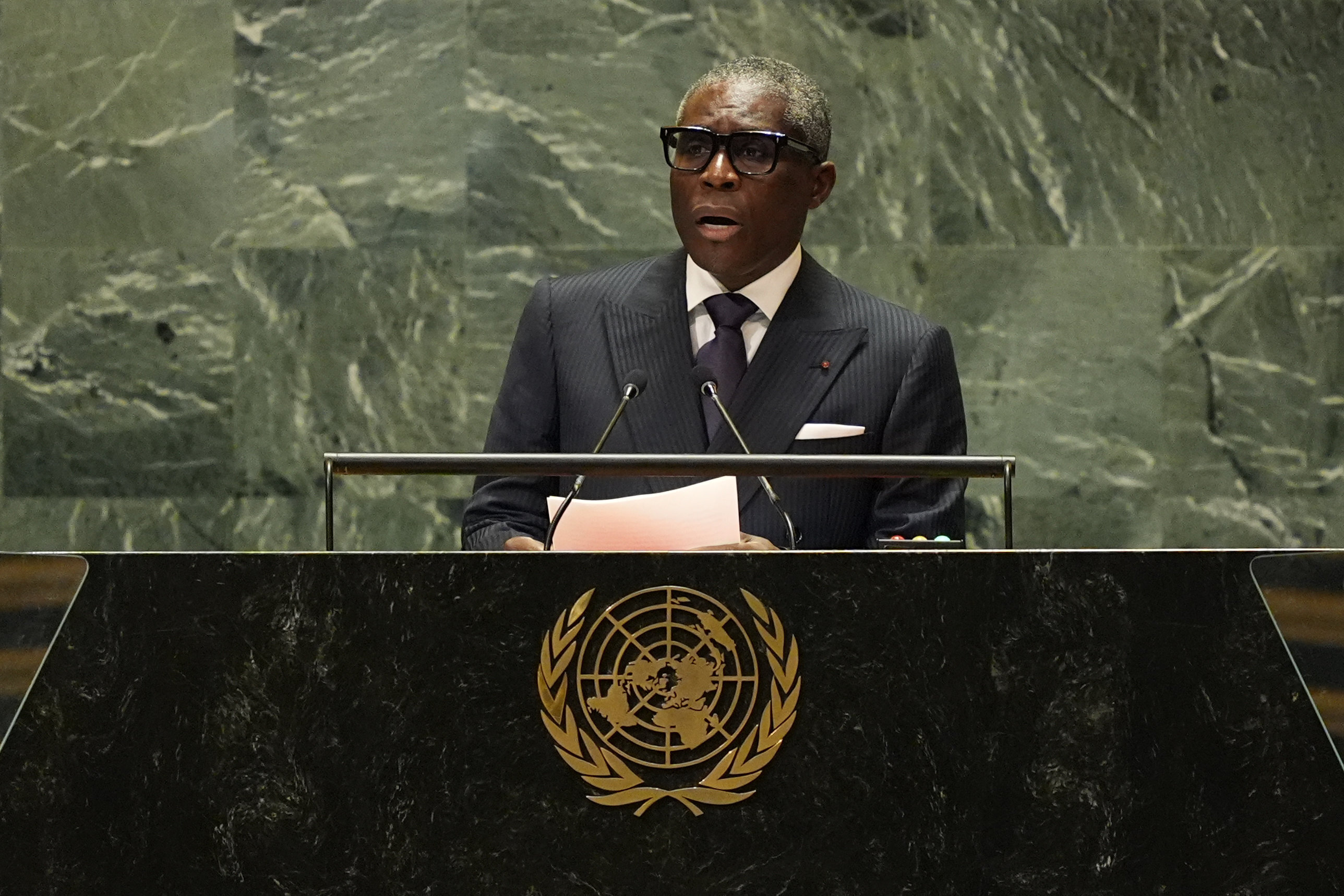 Baltasar Ebang Engonga, vicepresidente de Guinea Ecuatorial.