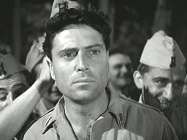 Raf Vallone, en 'Arroz amargo' (1949).