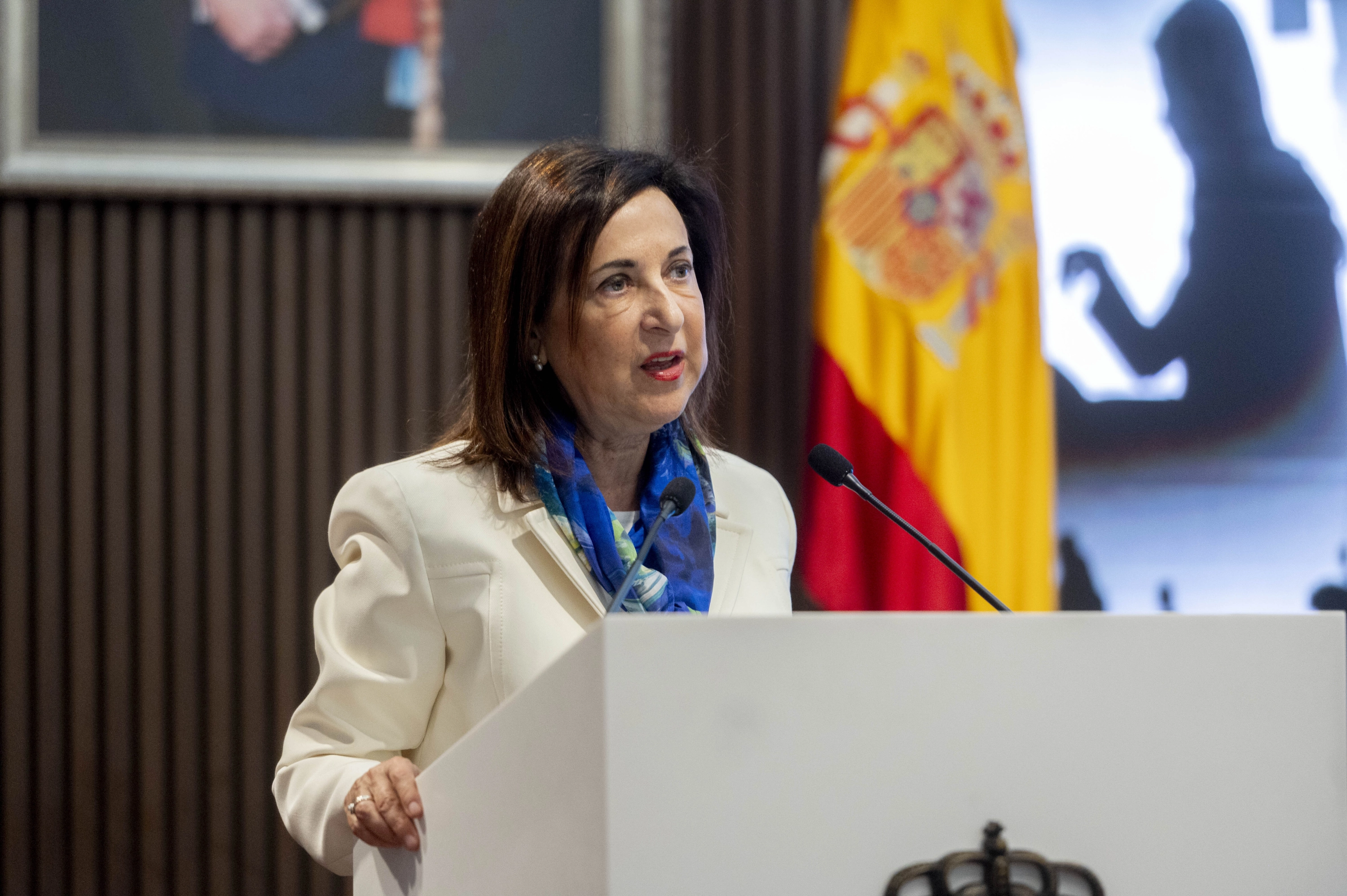 La ministra de Defensa, Margarita Robles, en una imagen de archivo.