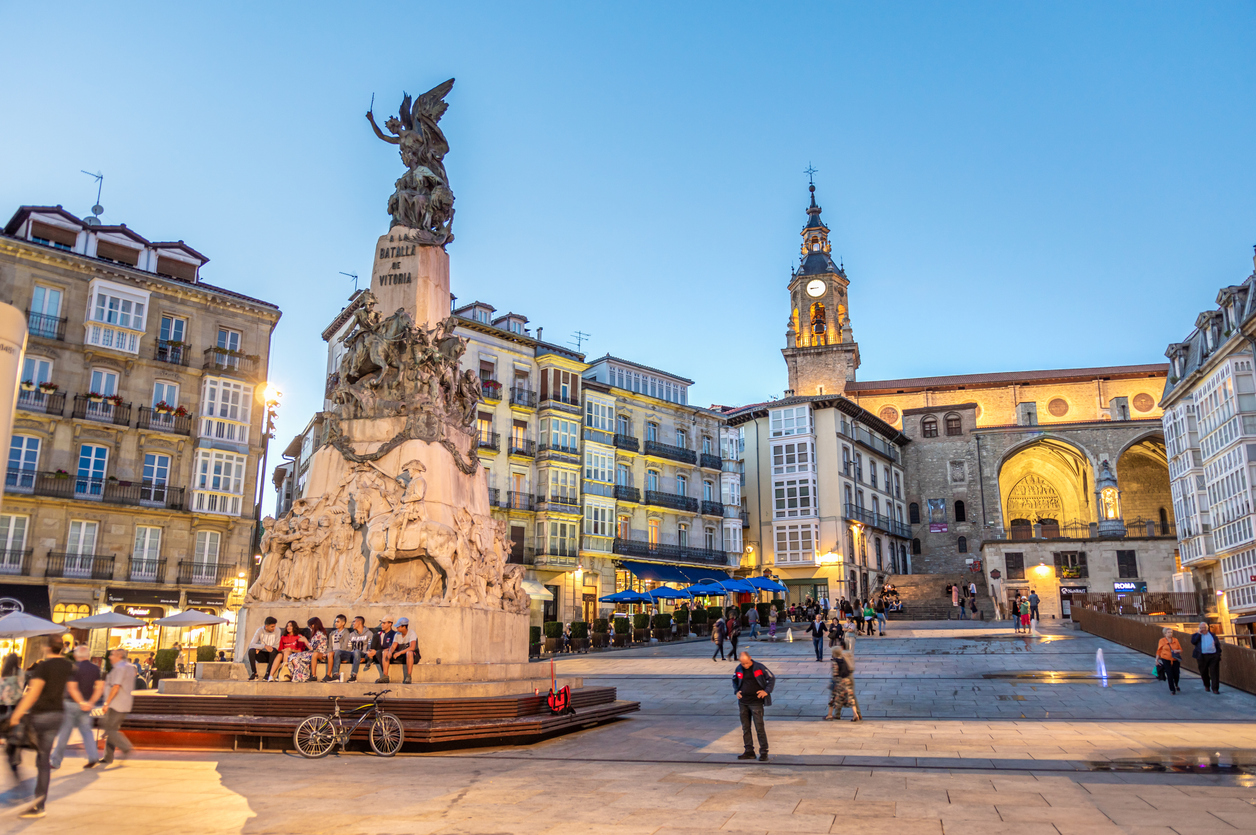 Plaza de la Virgen Blanca, Vitoria.