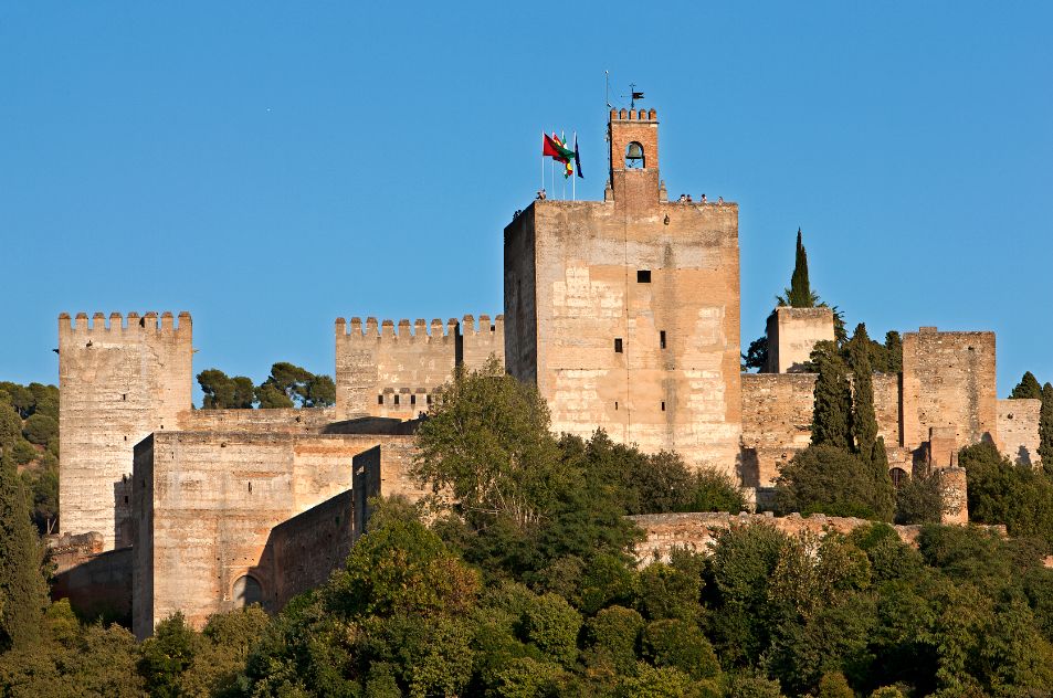 Torre de la Vela en La Alhambra de Granada