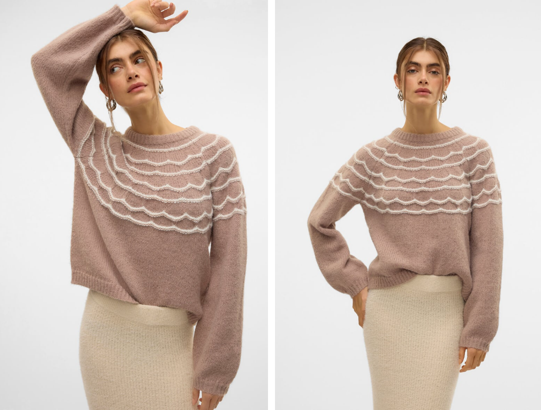 Este modelo es sencillo y elegante.