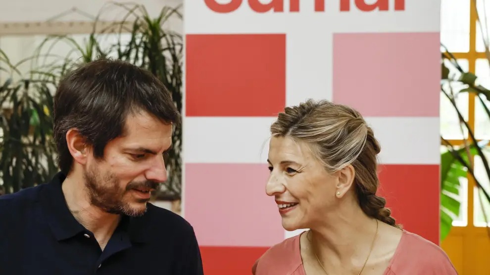 Sumar, Yolanda Díaz, y los ministros Ernest Urtasun y Sira Rego dejan X por ser "altavoz de la extrema derecha"