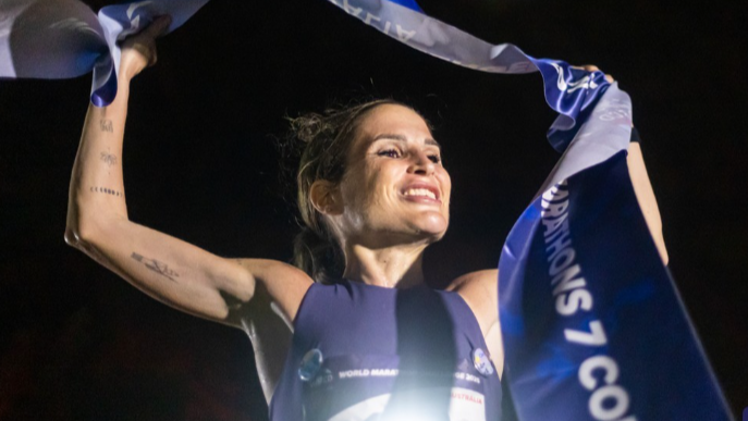 Verdeliss celebra su tercera victoria consecutiva en una maratón