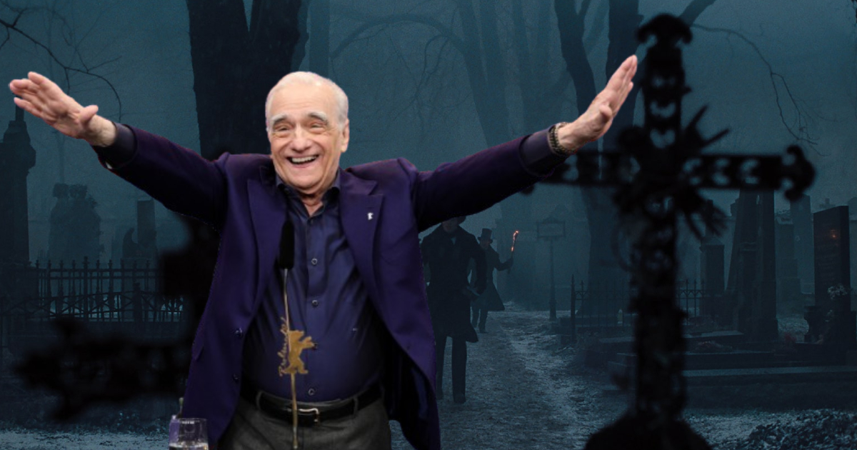 Scorsese dictates a sentence about one of the films that have recently surprised him