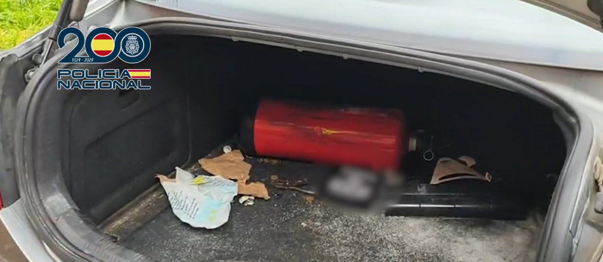 14/02/2025 Sucesos.- Cae una banda de 'aluniceros' que vaciaba extintores tras robar en comercios de Madrid, Salamanca y Toledo. Usaban coches de gran cilindrada robados que empotraban en escaparates de locales y con los que abandonaban los lugares a gran velocidad ESPAÑA EUROPA MADRID SOCIEDAD POLICÍA NACIONAL