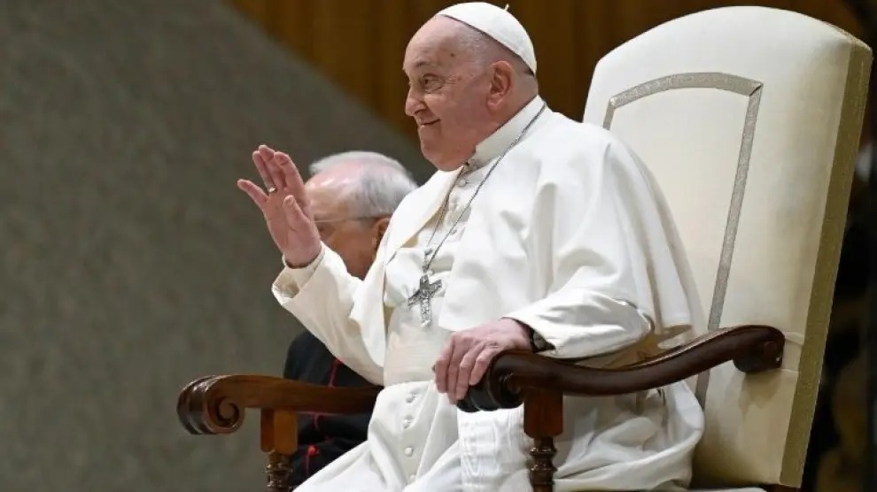 El Vaticano ha comunicado este martes que debido a la hospitalización del papa Francisco queda cancelada la audiencia jubilar prevista para este sábado.