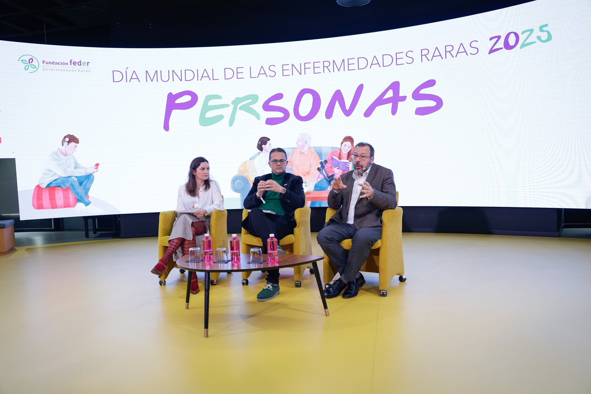 fotografo: Jose Gonzalez[[[PREVISIONES 20M]]] tema: Declaración Institucional por el Día Mundial de las Enfermedades Raras. Juan Carrión, Presidente de FEDER.