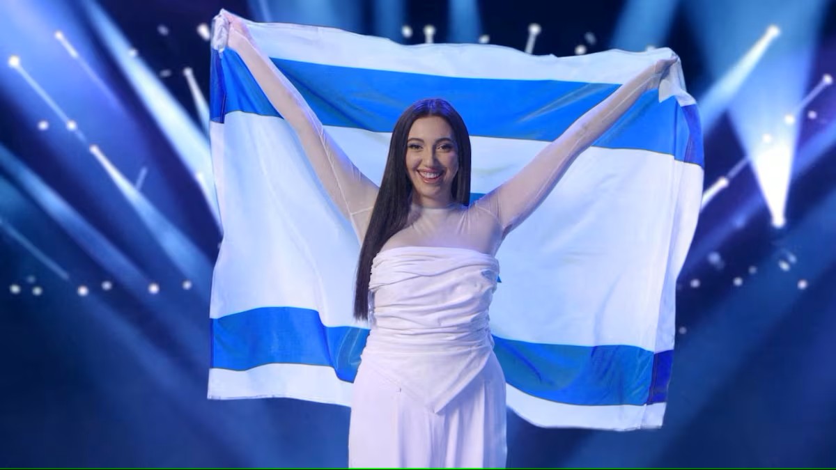 Yuval Raphael, representante de Israel em Eurovisión 2025.