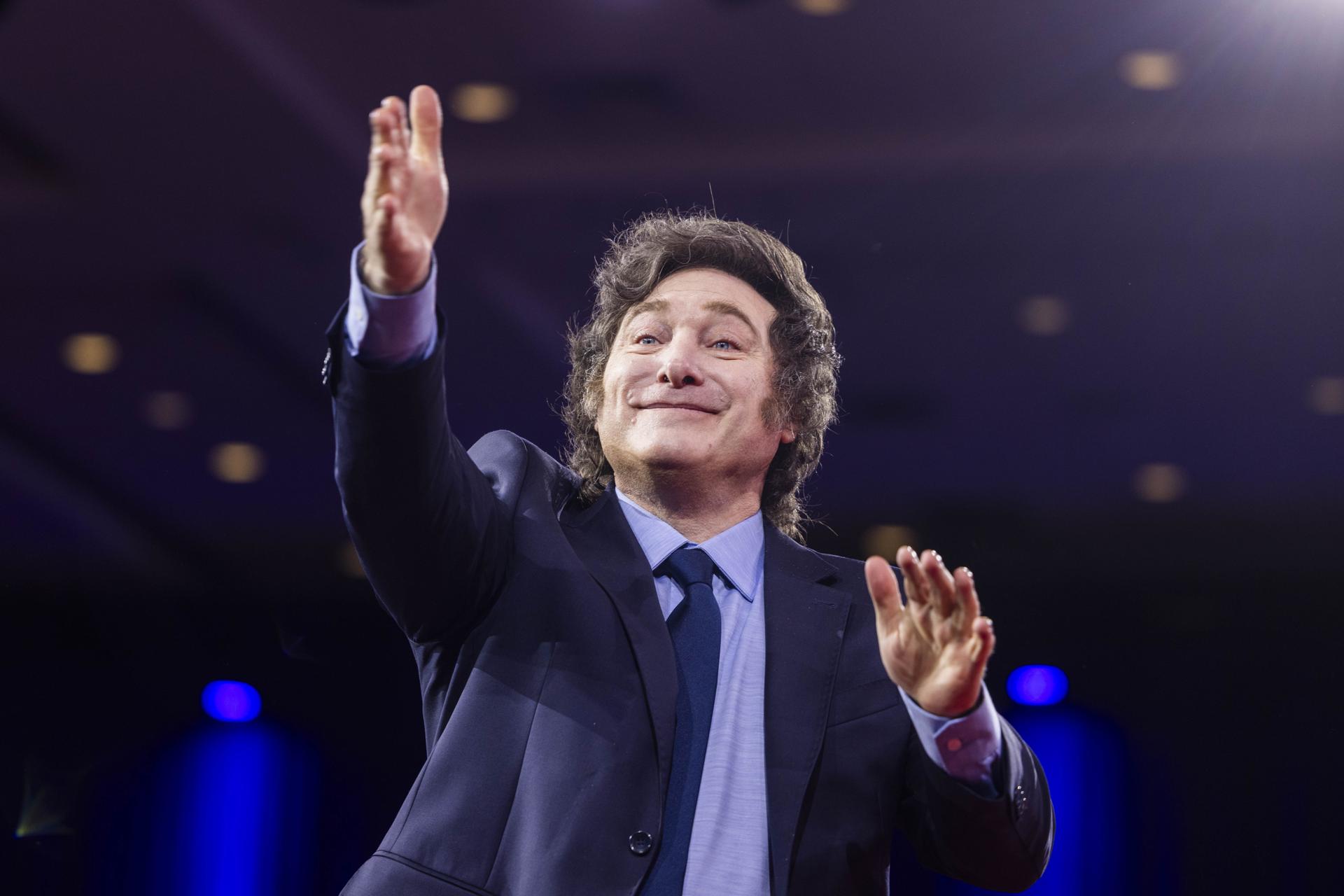 El presidente argentino Javier Milei.