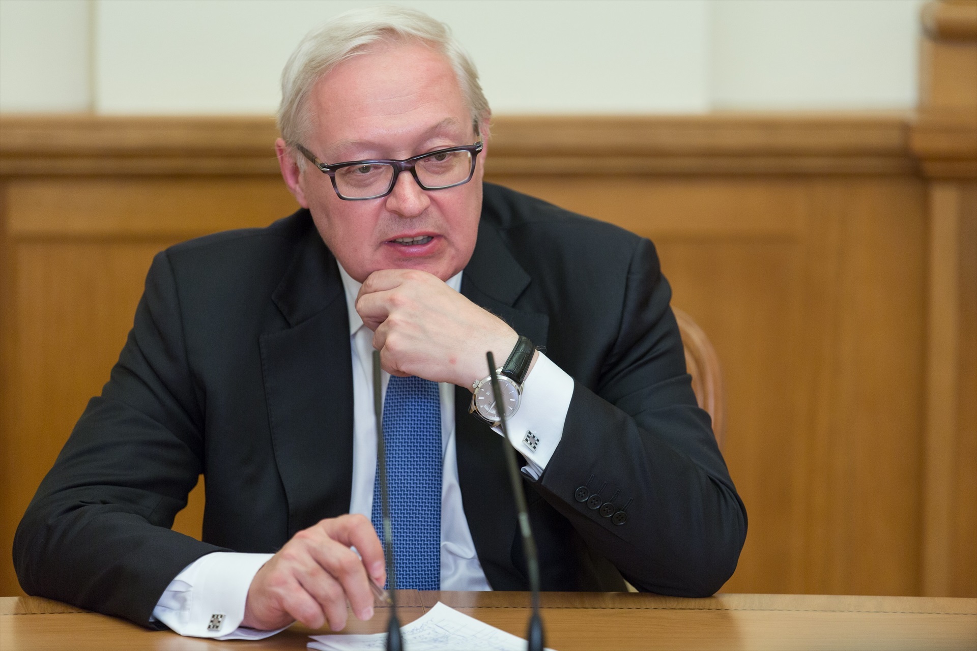 El viceministro de Exteriores de Rusia, Sergei Riabkov.