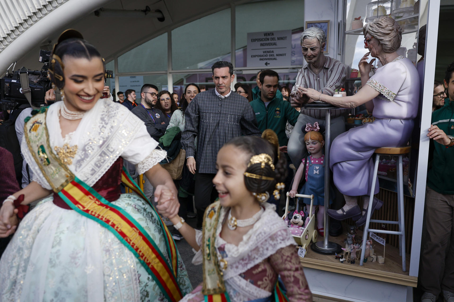 Ninot Indult of the Fallas of Valencia 2025.