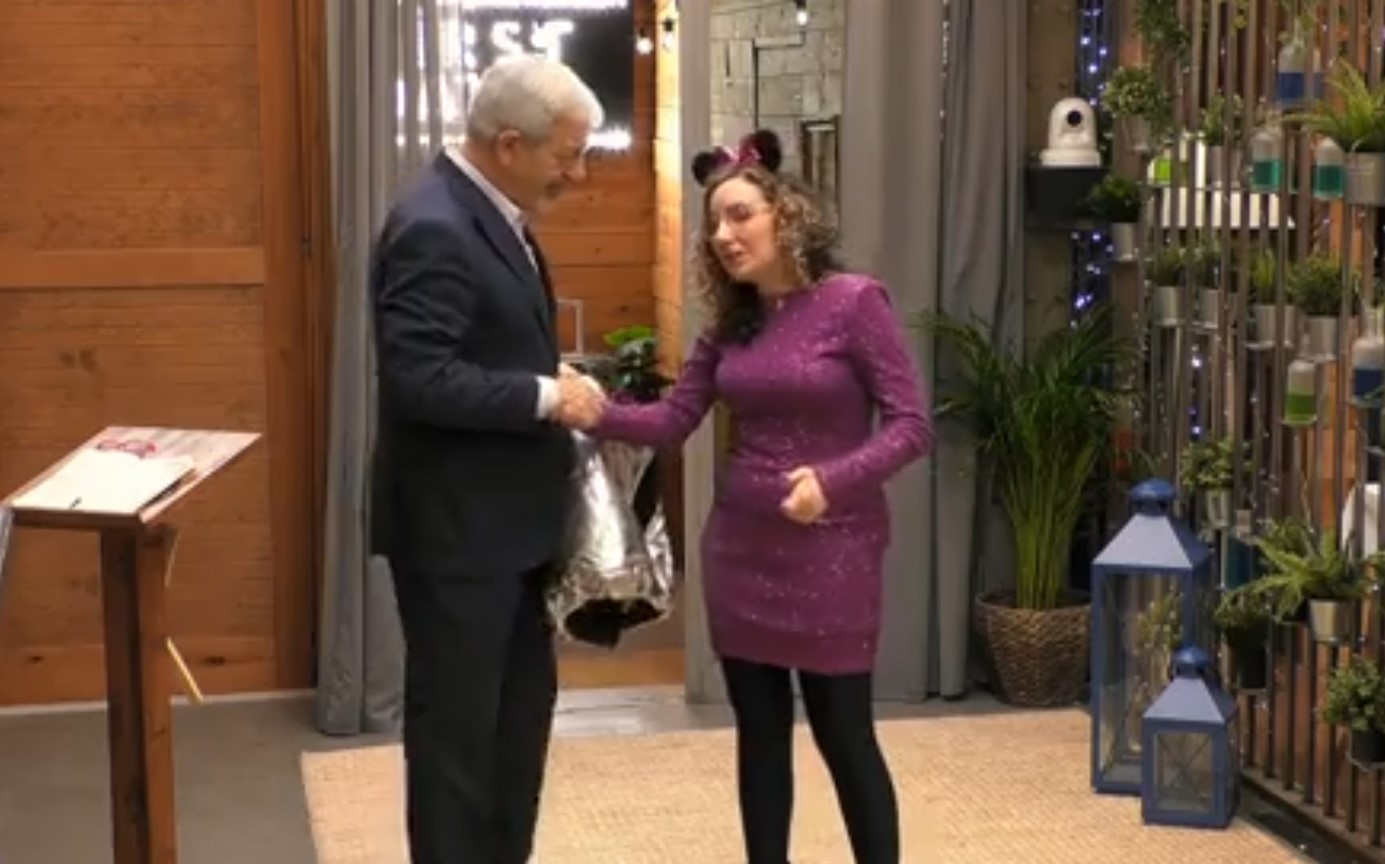 Carlos Sobera y Ariadna, EN 'First Dates'.