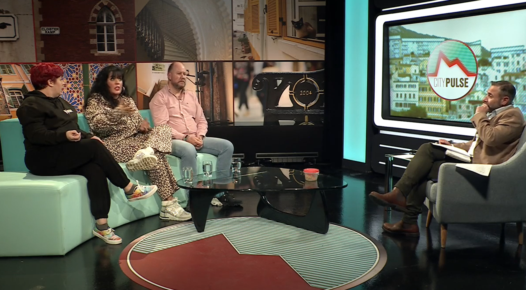 'City Pulse', un programa de la GBC, donde se habla llanito.