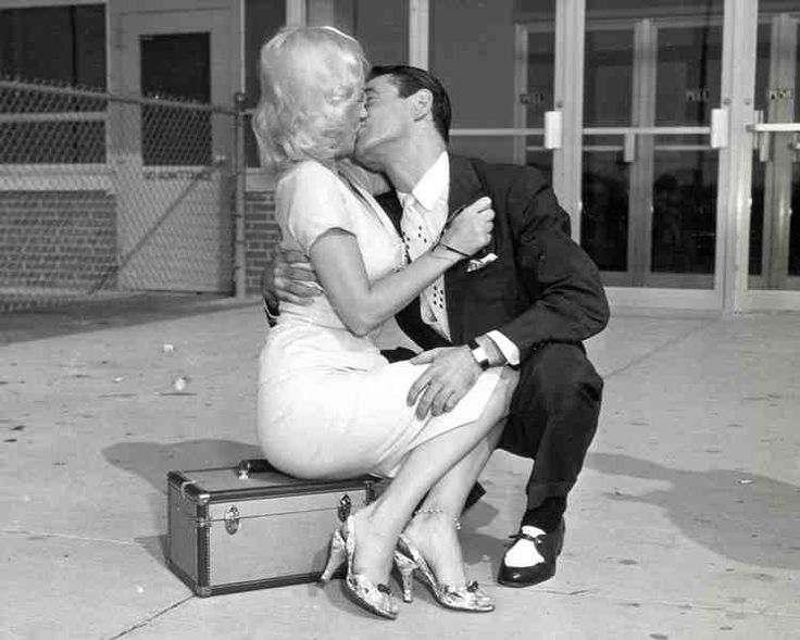 Mamie Van Doren and Ray Anthony