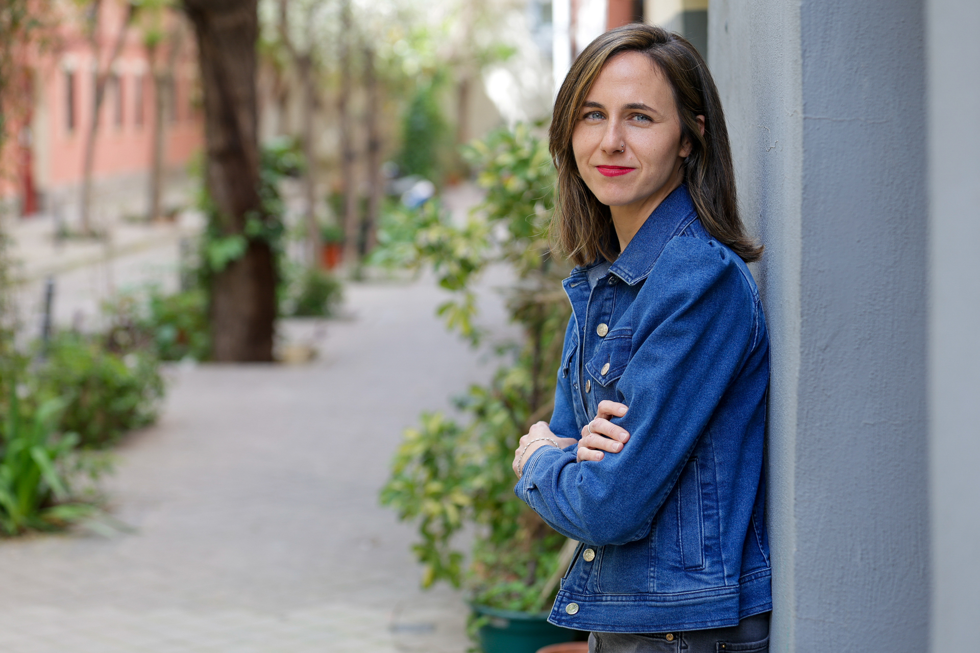 La secretaria general de Podemos, Ione Belarra.