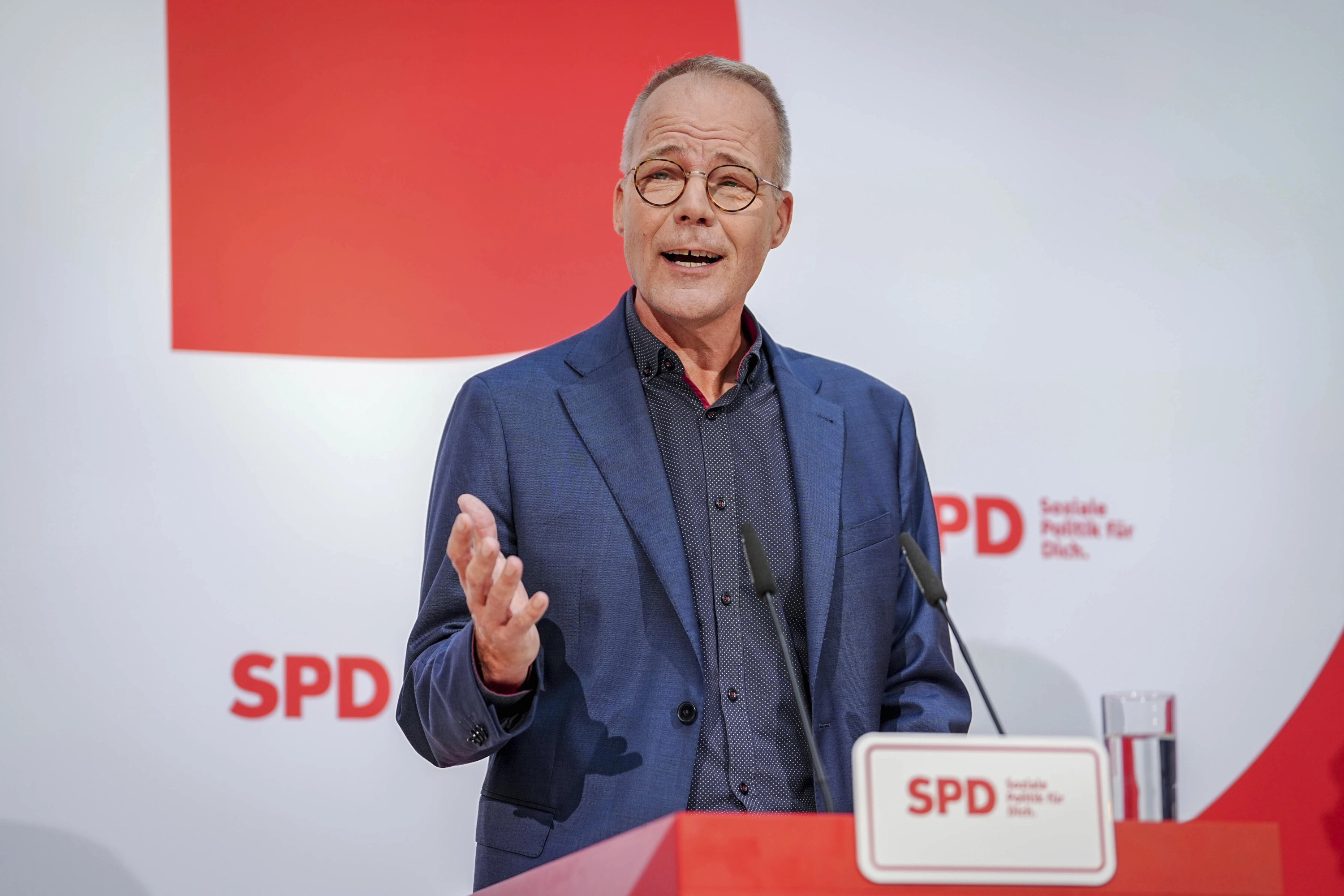 El secretario general del Partido Socialdemócrata de Alemania (SPD), Matthias Miersch.