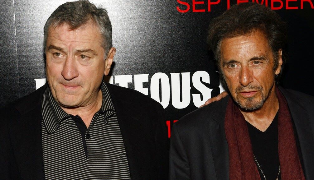 Robert De Niro y Al Pacino en 2008