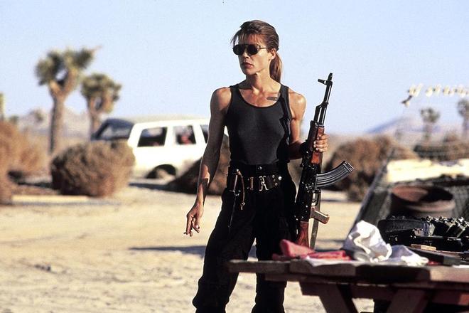 Linda Hamilton in 'Terminator 2' (1991)