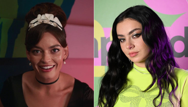 Emma Mackey and Charli XCX