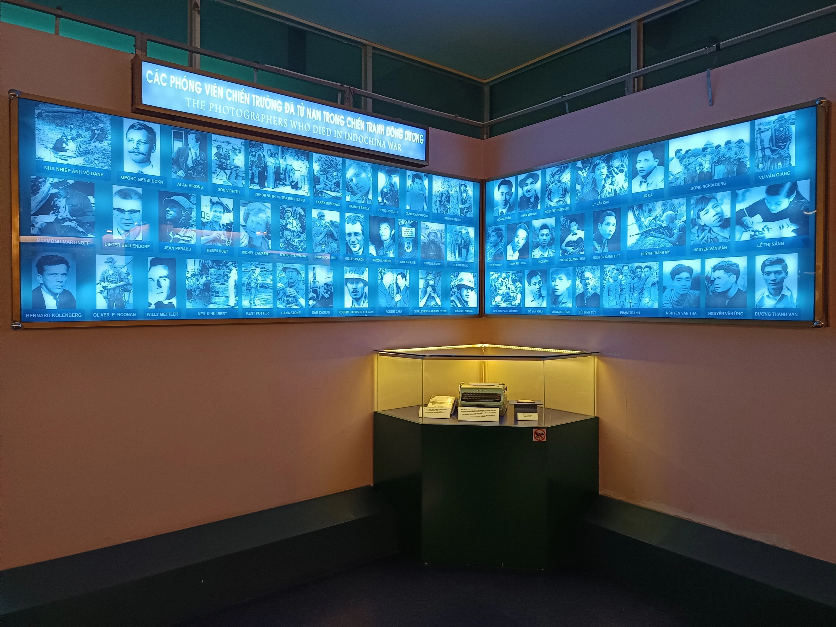 Una imagen del museo de Saigón.