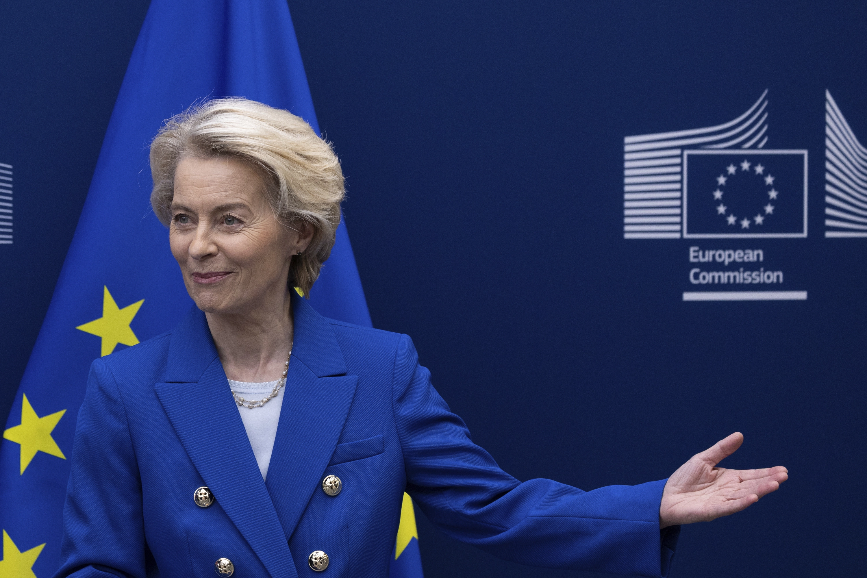 Ursula von der Leyen, presidenta de la Comisión Europea