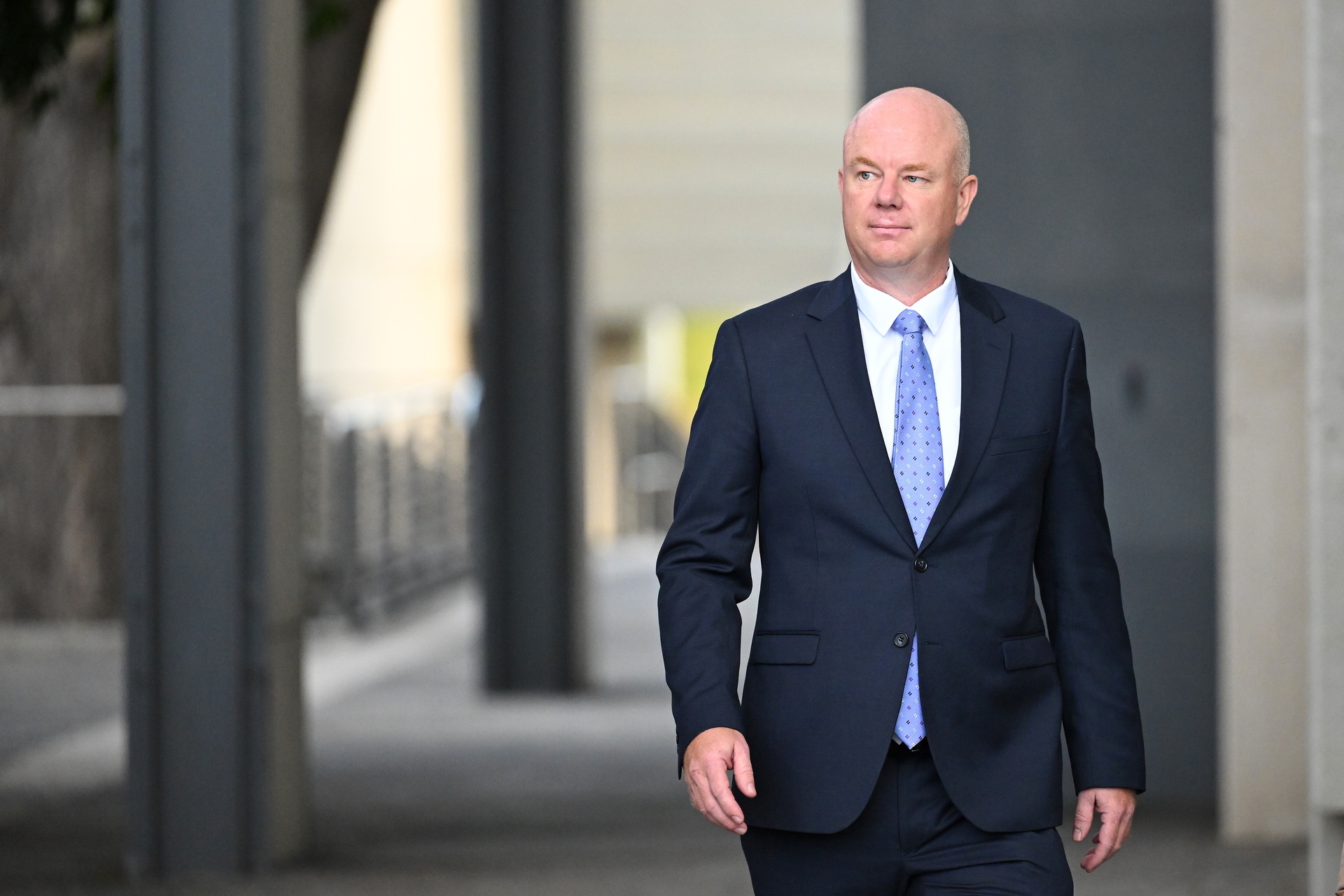 Simon Patterson, marido de la acusada, de quien está separada desde 2015.