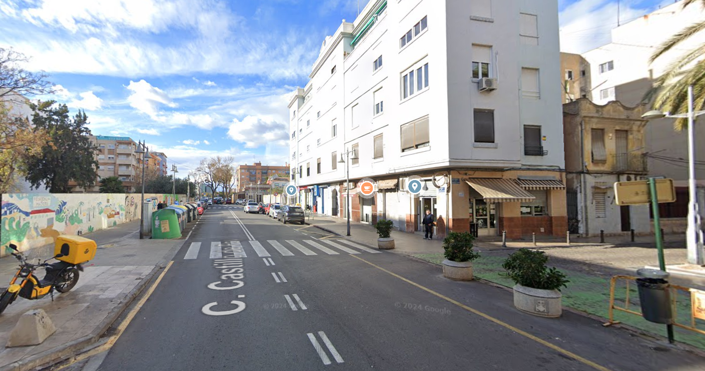 Calle Castell de Pop, Valencia.