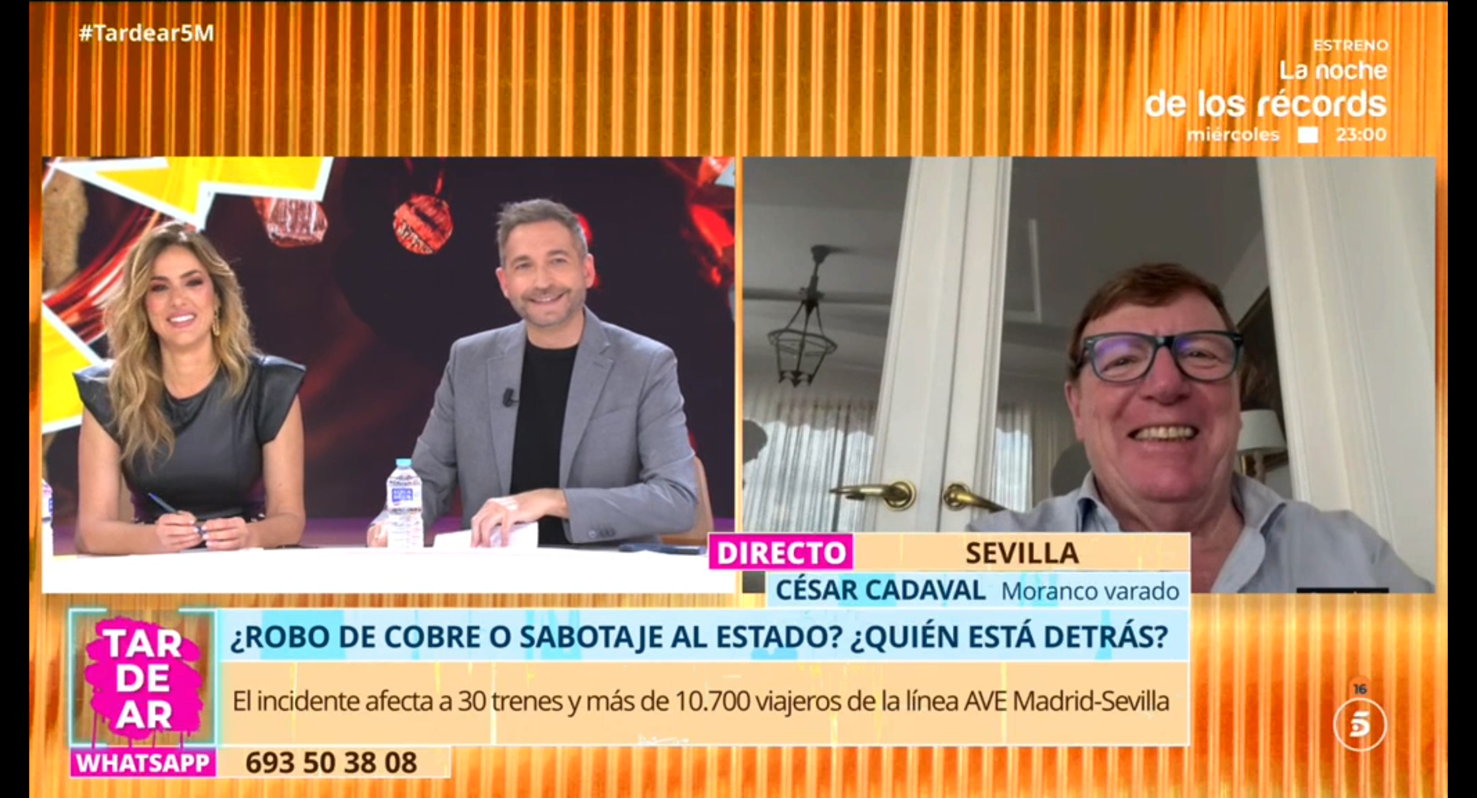 César Cadaval en 'TardeAR'