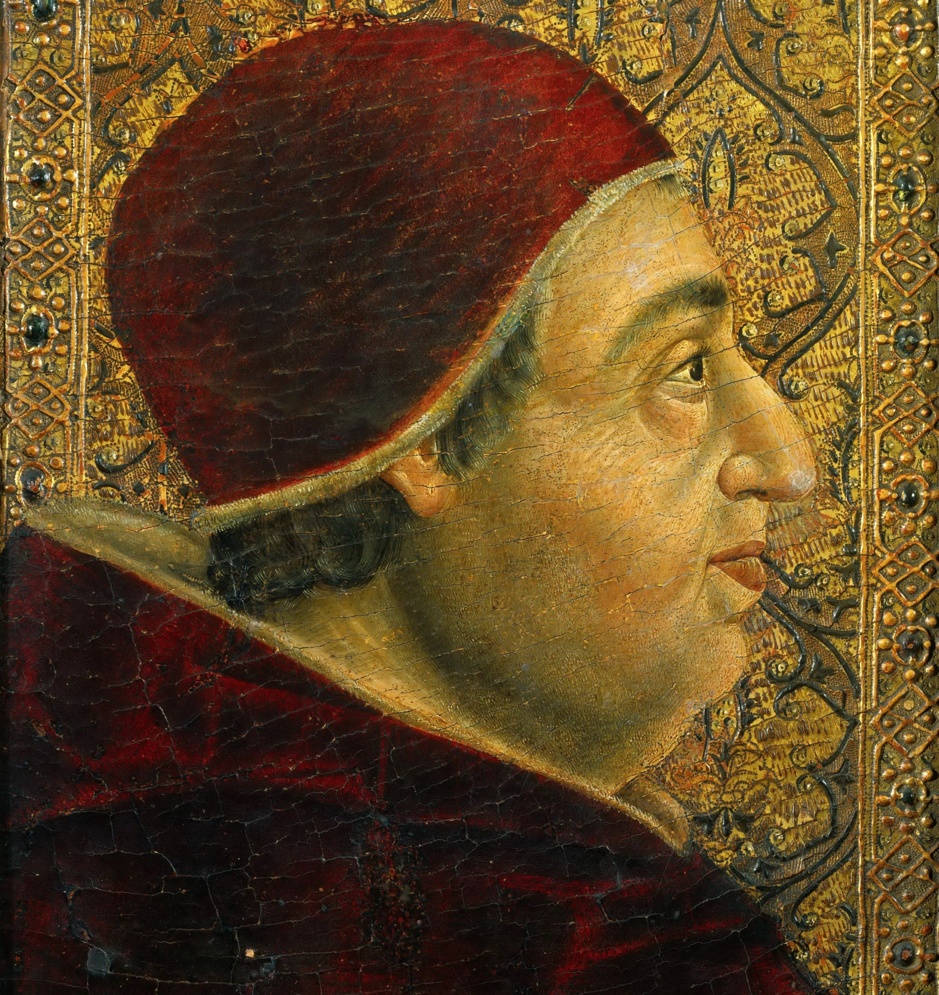 Retrato del papa Alejandro VI, atribuido a Pedro Berruguete.