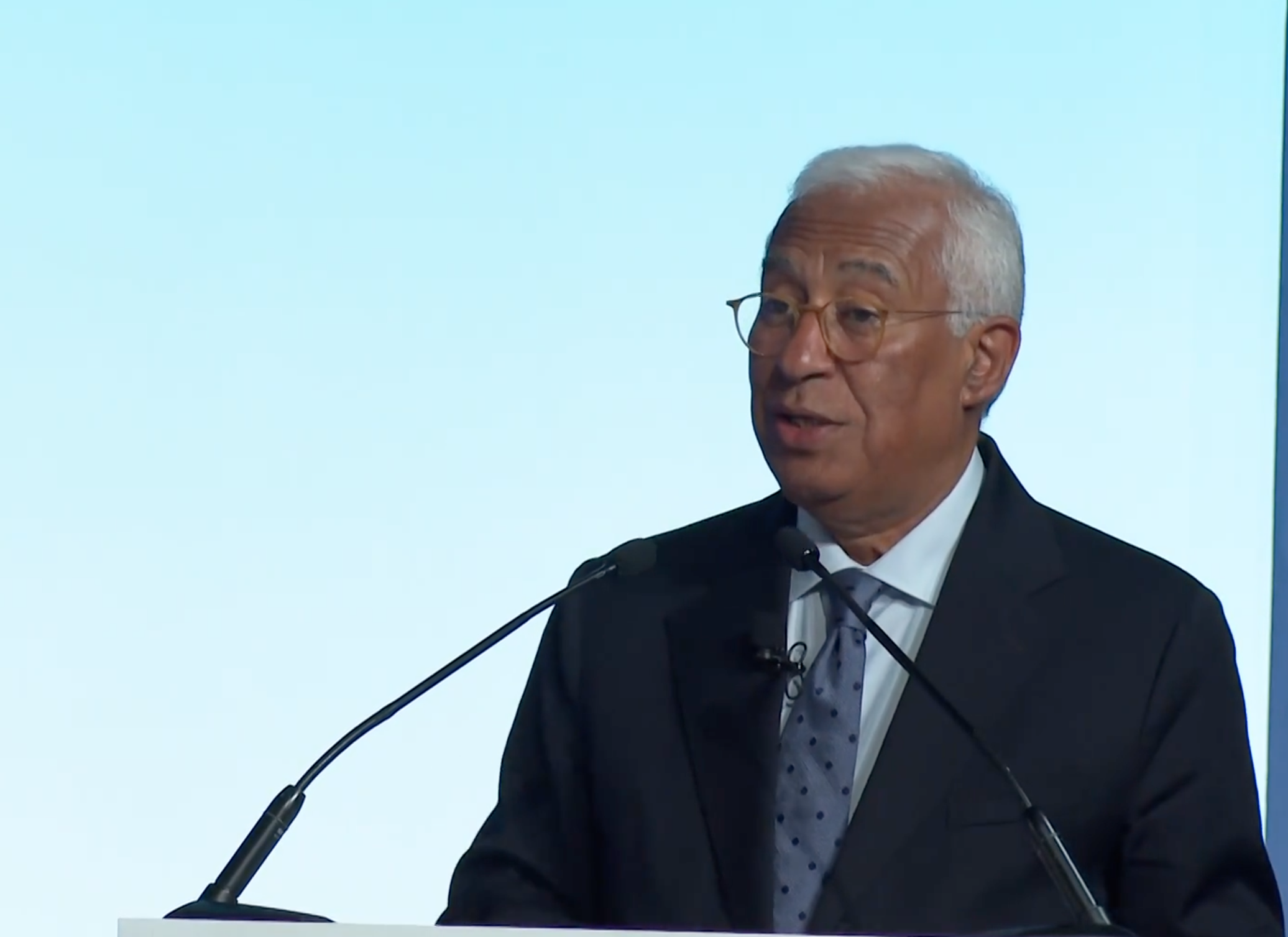 Antonio Costa, en el Cercle d'Economía en Barcelona.