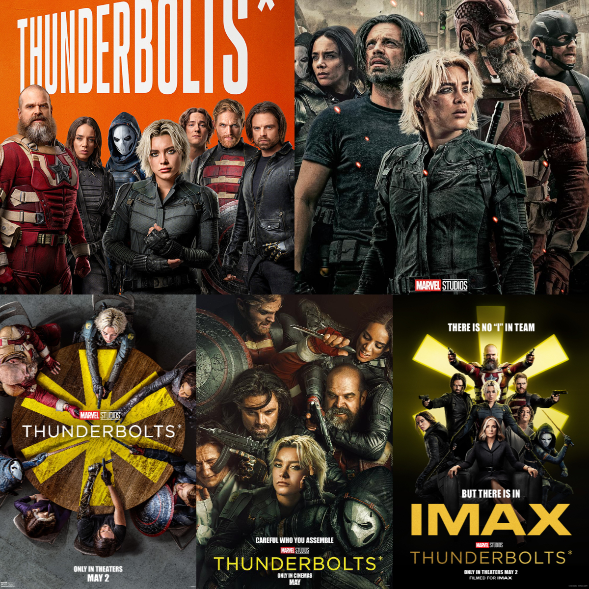Posters of 'Thunderbolts'