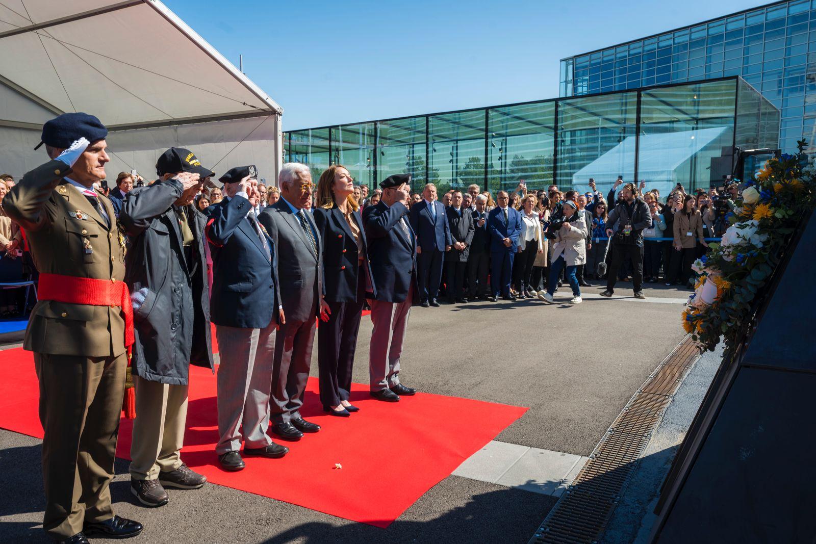 Acto en el Parlamento Europeo en Estrasburgo.