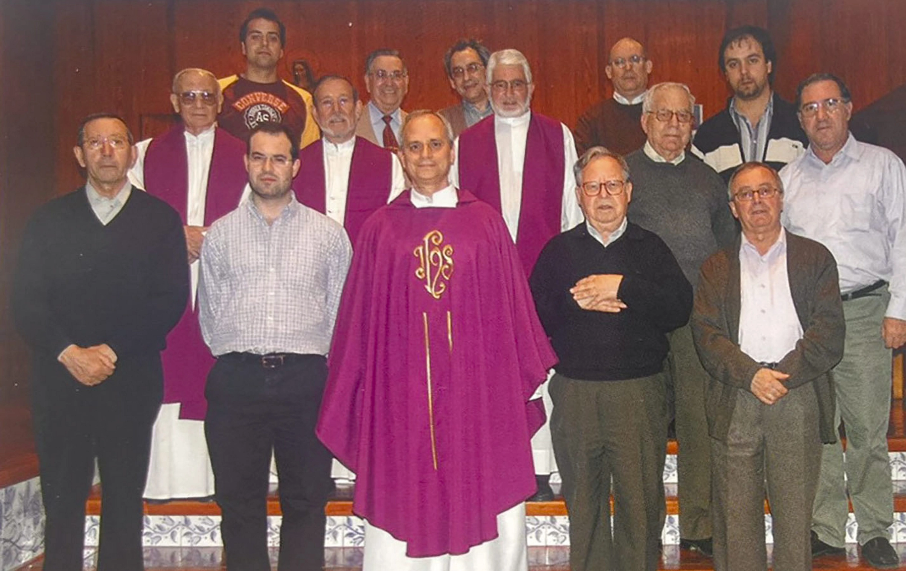 fotografía del nuevo papa León XIV, el estadounidense Robert Francis Prevost, cuando visitó Málaga hace unos años.