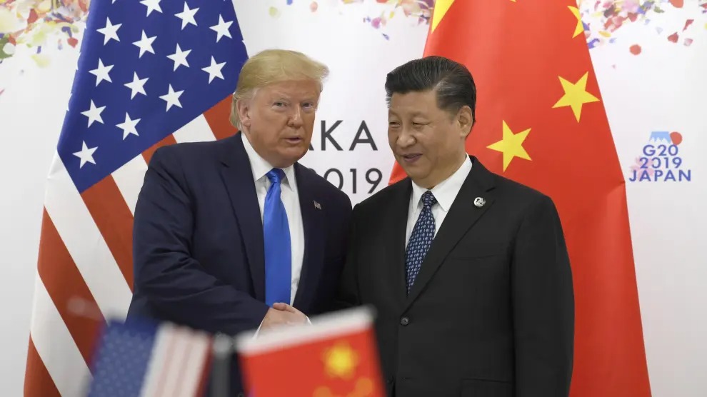 El presidente de EEUU, Donald Trump, y su homólogo chino, Xi Jinping.