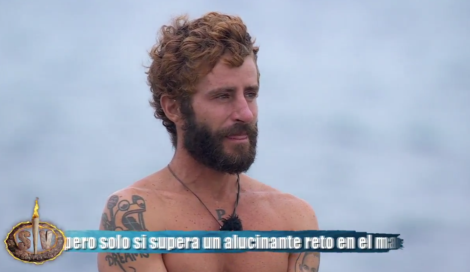 Pelayo Díaz, en 'Supervivientes'.