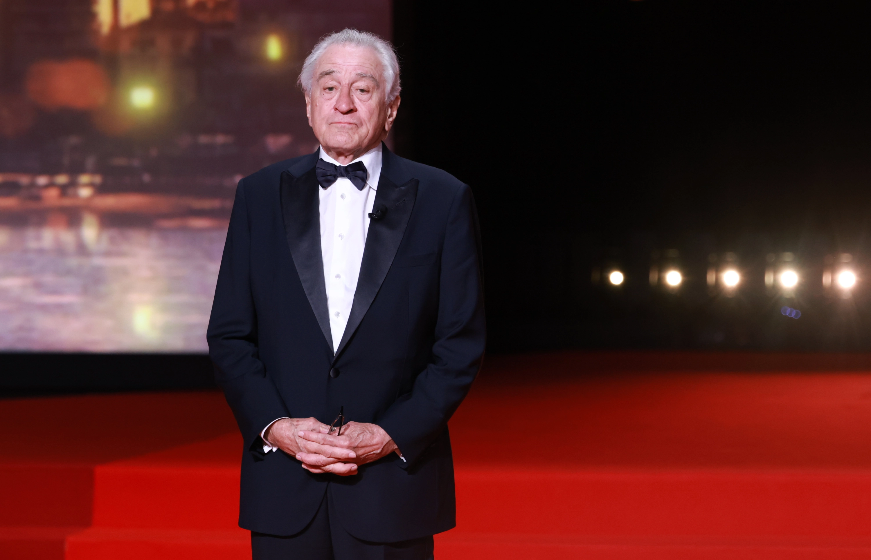 Robert De Niro, durante la ceremonia de apertura del Festival de Cine de Cannes.