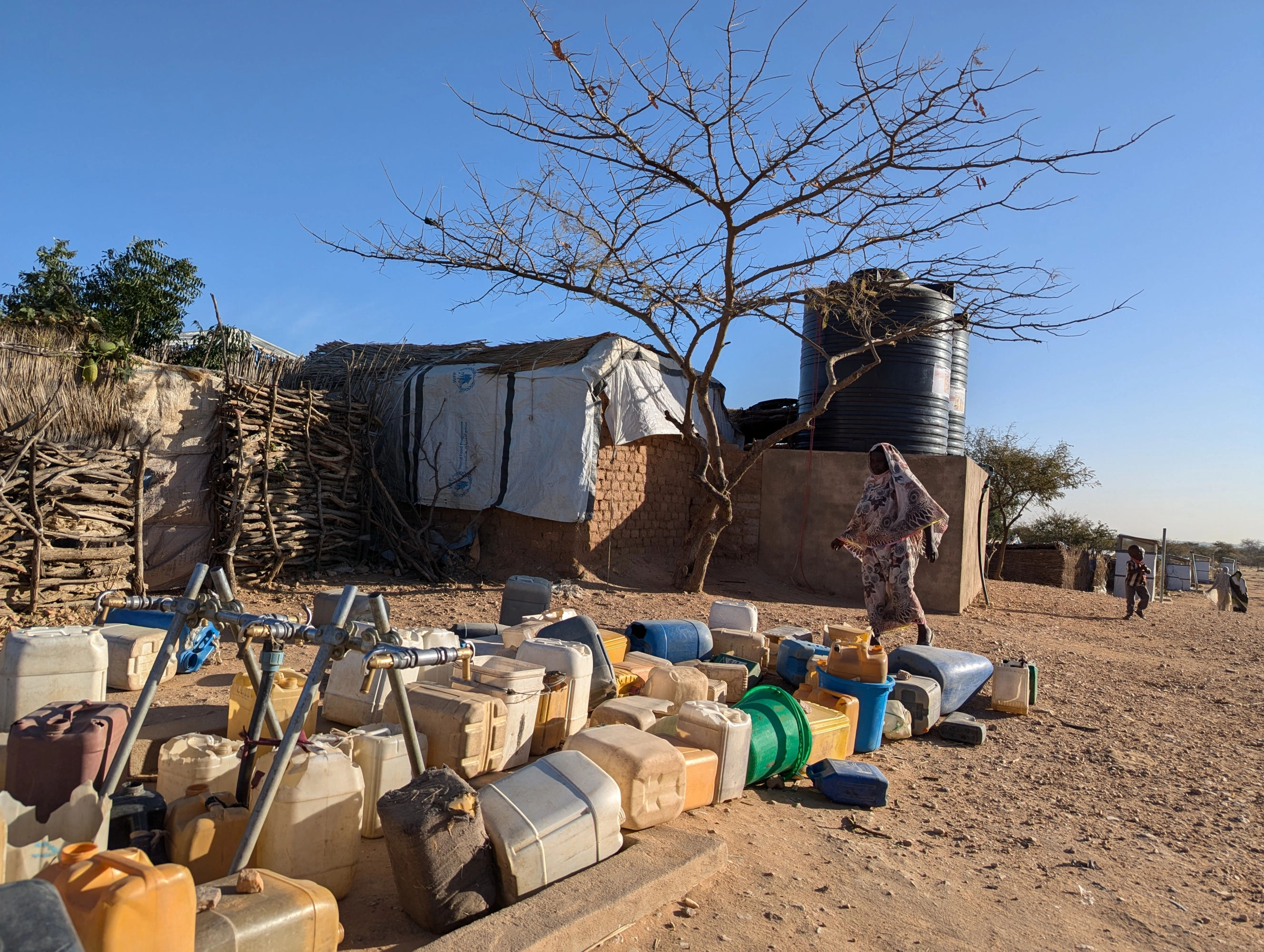 Campo de refugiados de Metche, en el este de Chad, que alberga a más de 43.000 sudaneses.