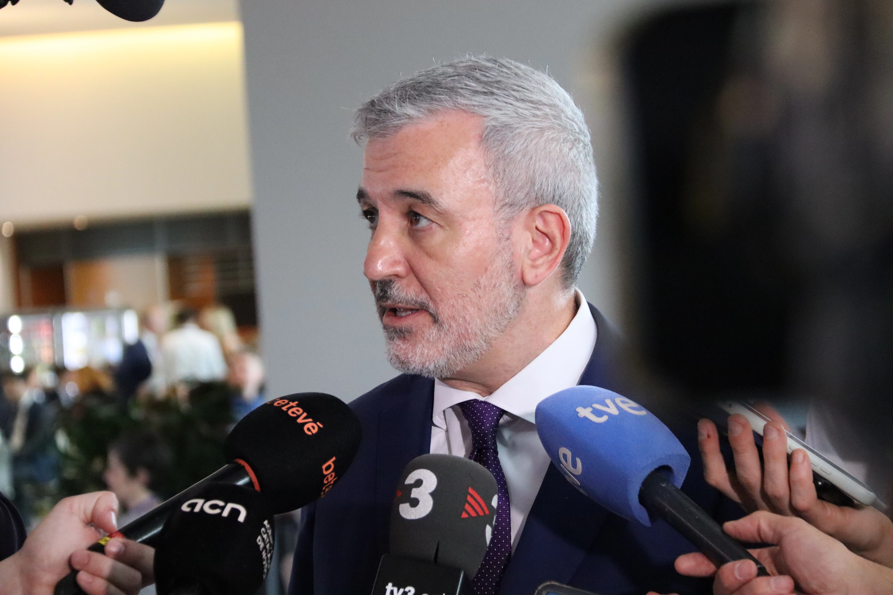 El alcalde de Barcelona, Jaume Collboni.