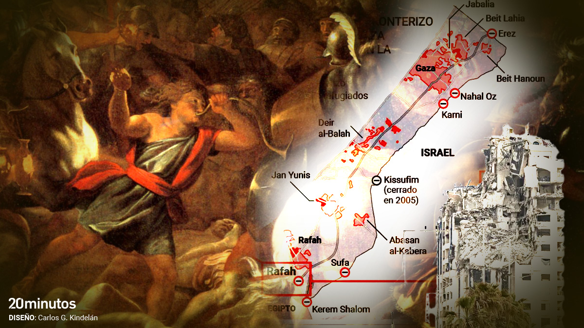 La 'Operación Carros de Gedeón', el nombre de la nueva ofensiva israelí en Gaza inspirado en la Biblia.