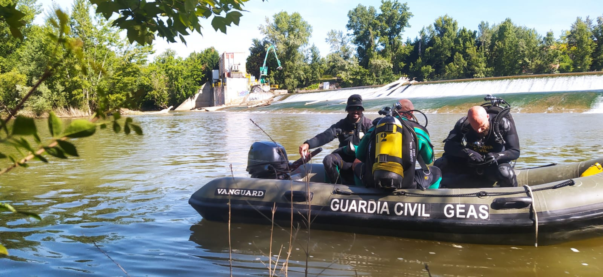 VALLADOLID, 24/05/2025.- El dispositivo de búsqueda ha localizado esta tarde en el río Pisuerga el cuerpo sin vida del hombre de 68 años, vecino de Valladolid, que había desaparecido el jueves mientras pescaba entre Valladolid y Arroyo de la Encomienda. EFE/ Guardia Civil SÓLO USO EDITORIAL / SÓLO DISPONIBLE PARA ILUSTRAR LA NOTICIA QUE ACOMPAÑA (CRÉDITO OBLIGATORIO)