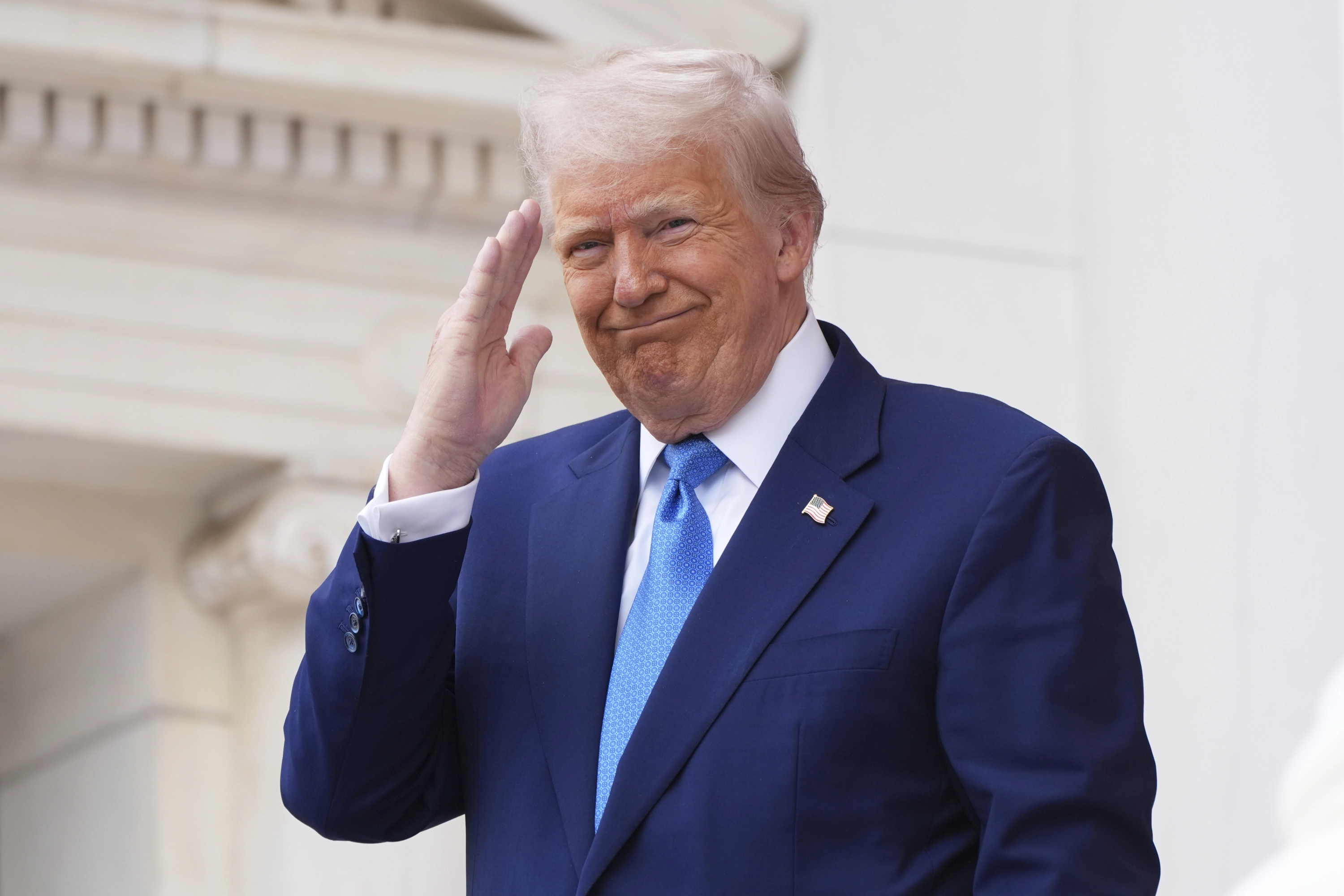 El presidente de EEUU, Donald Trump