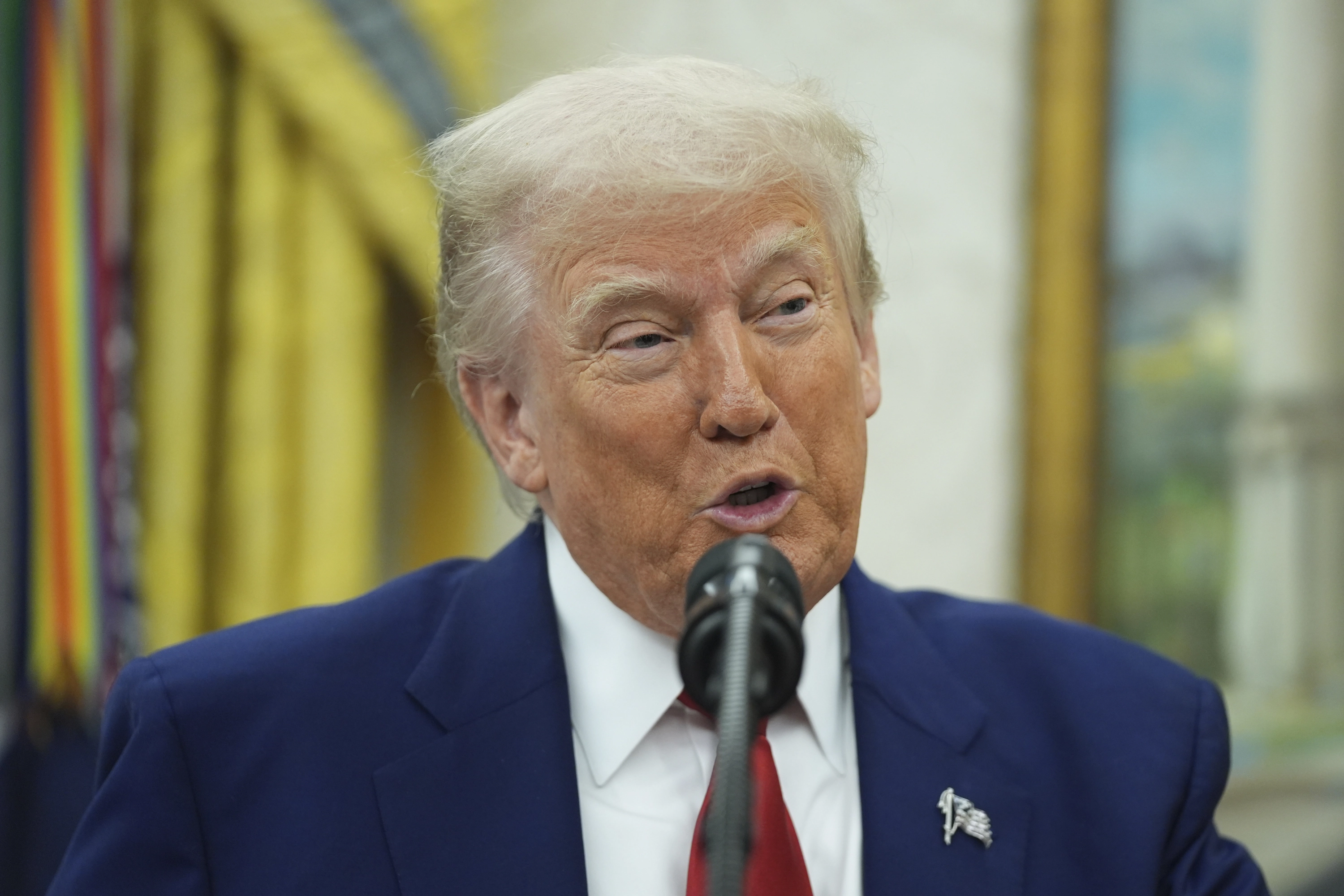 El presidente de Estados Unidos, Donald Trump