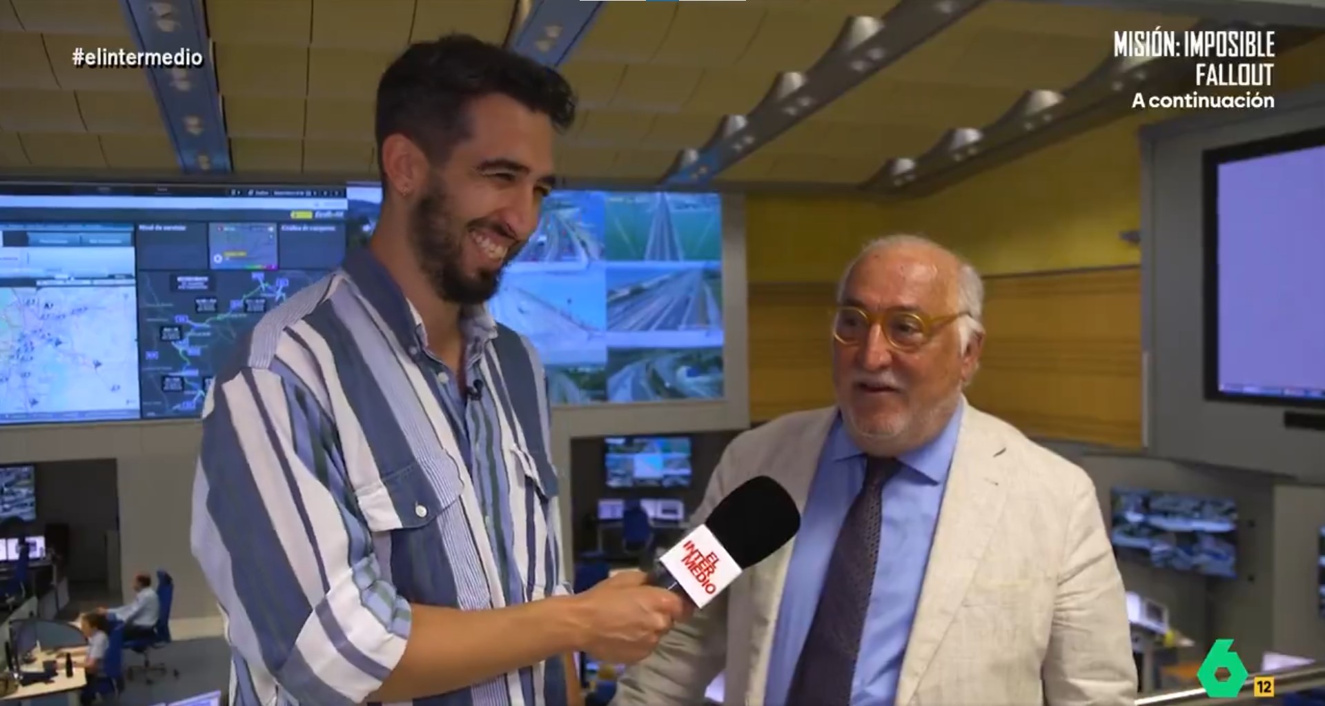 IMA Juarez e Pere Navaro, em 'Intermediário'.