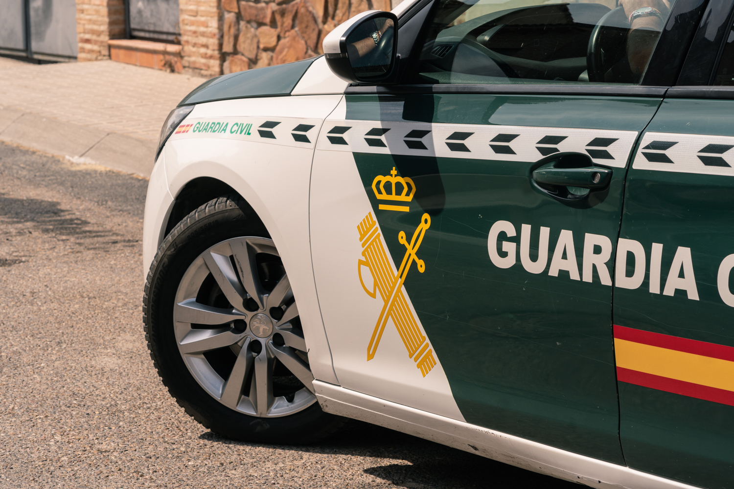 Un coche de la Guardia Civil.