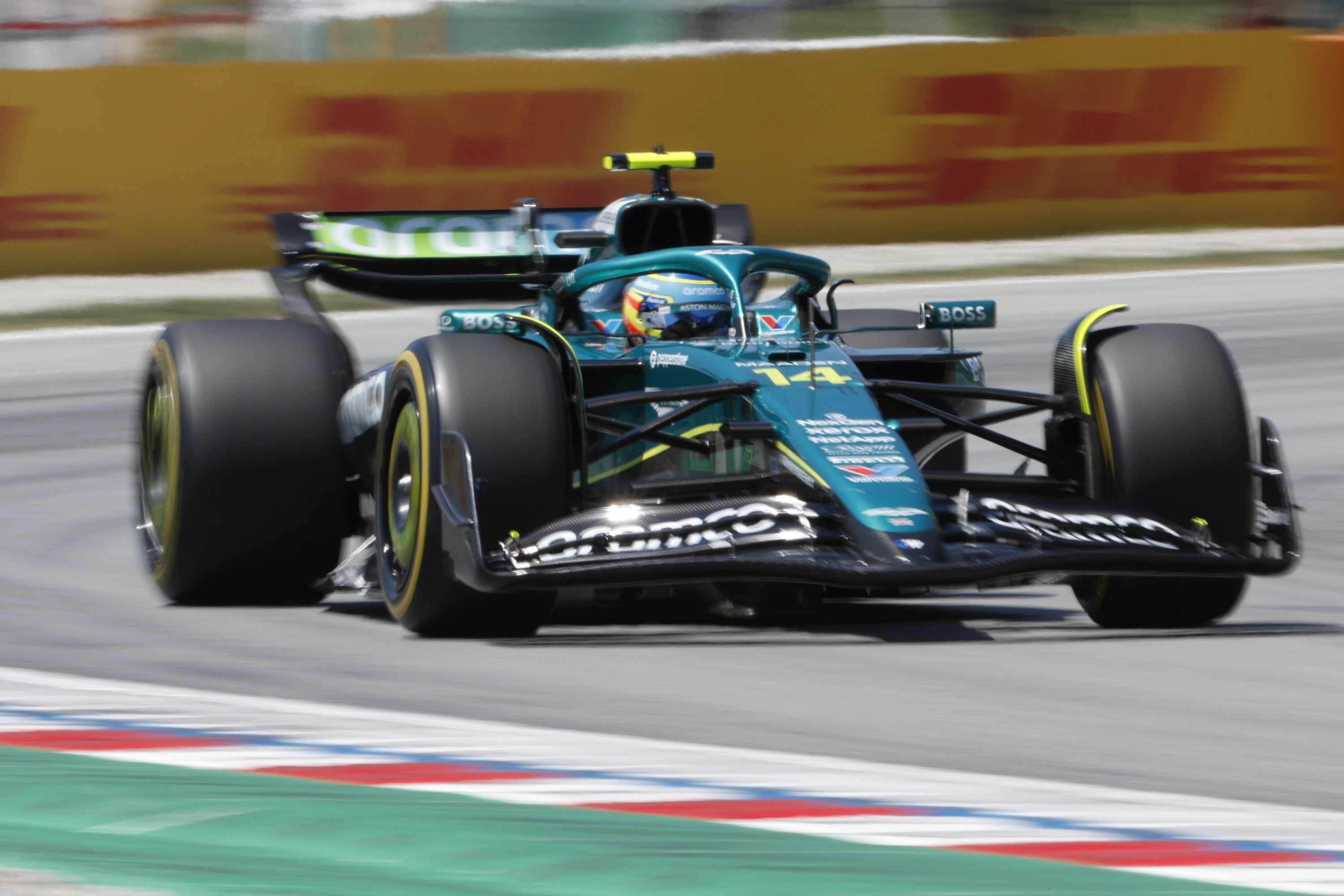 Fernando Alonso no GP da Espanha