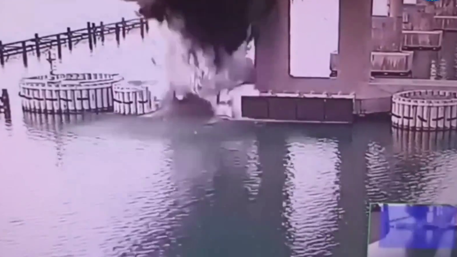Imágenes de la Voladura del Puente En Crimeia.