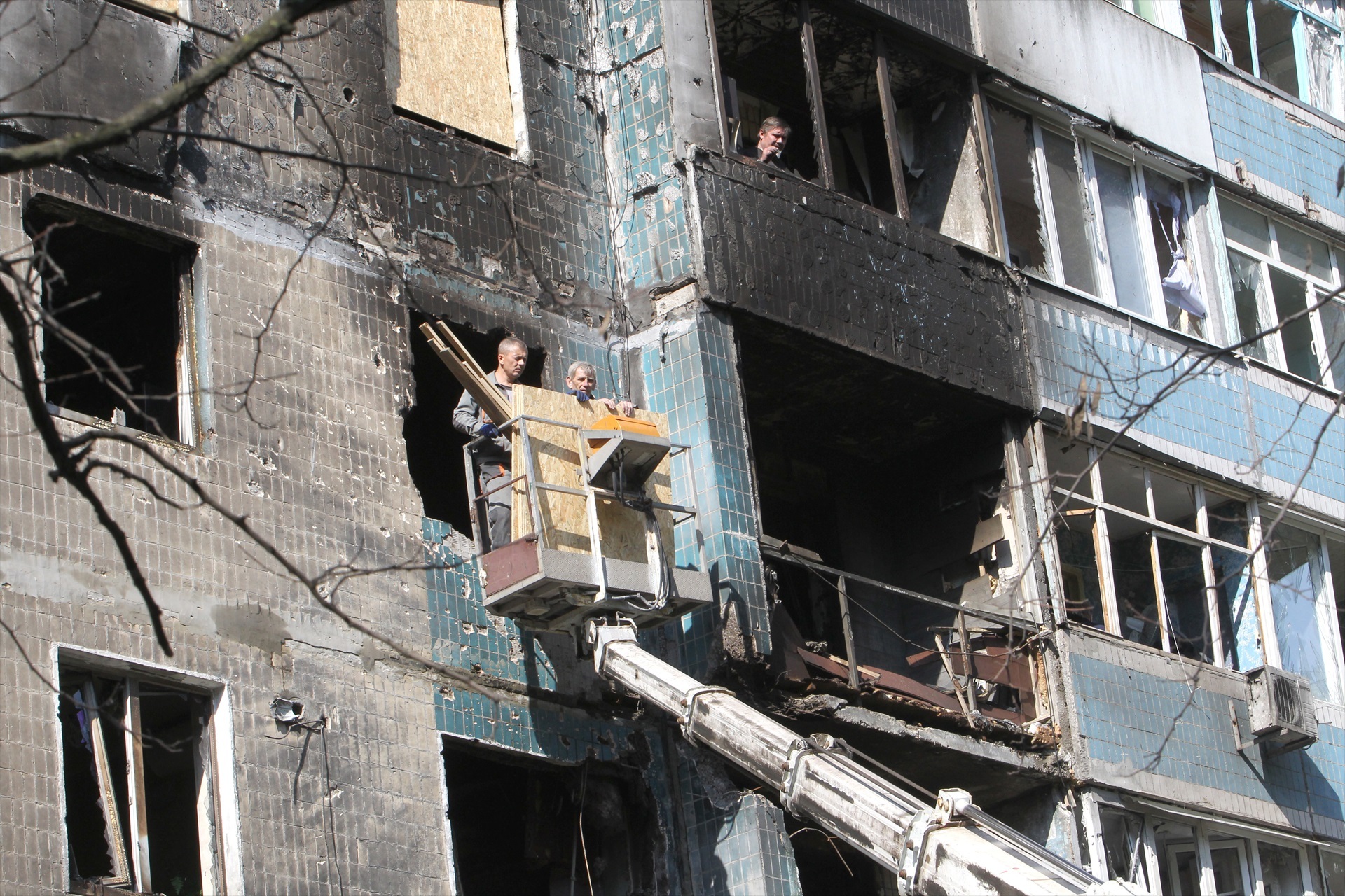 Ataque de Rusia en Dnipropetrovsk.