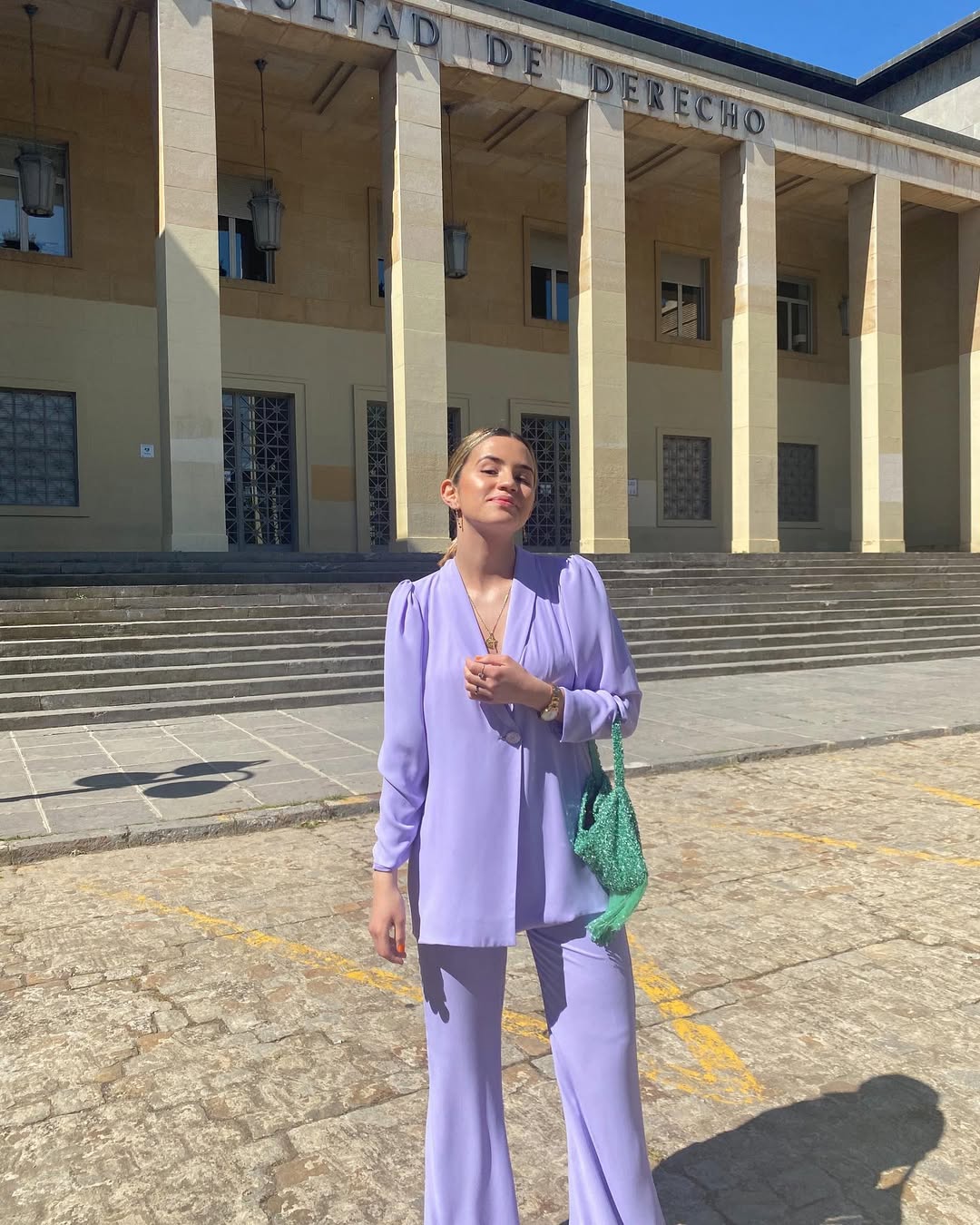 La 'influencer' Teresa Macetas en su graduación.